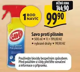 Albert SAVO proti plísním nabídka