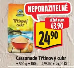 Albert Cassonade Třtinový cukr nabídka