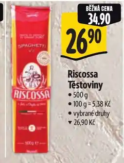 Albert RISCOSSA Těstoviny nabídka