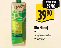 Albert Rio Nápoj nabídka