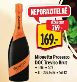 Albert MONETTO Prosecco DOC Treviso Brut nabídka