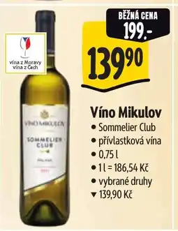 Albert Víno Mikulov nabídka