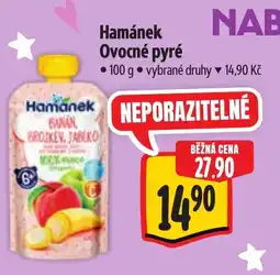Albert Hamánek Ovocné pyré nabídka