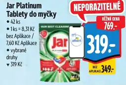 Albert JAR Platinum Tablety do myčky nabídka