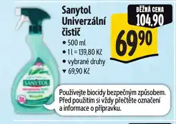 Albert SANYTOL Univerzální čistič nabídka