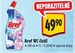 Albert BREF WC čistič nabídka