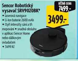 Albert SENCOR Robotický vysavač SRV9020BK nabídka
