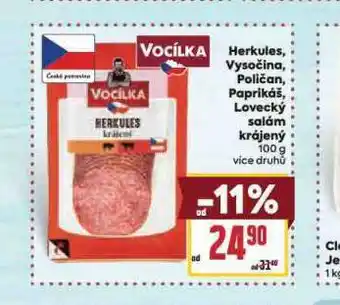 Billa Vysočina nabídka