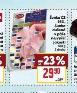 Billa Šunka dušená v páře nabídka