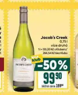 Billa Jacobs´ screek nabídka