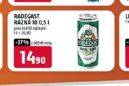 Terno Pivo radegast rázná 10 nabídka