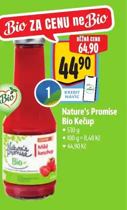 Albert Nature's Promise Bio Kečup nabídka