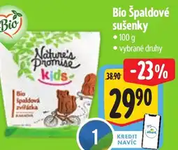 Albert Bio Špaldové sušenky nabídka