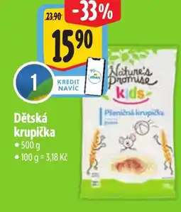 Albert Nature's Promise Kids Dětská krupička nabídka