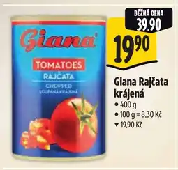 Albert Giana Rajčata krájená nabídka
