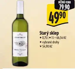 Albert Starý sklep nabídka