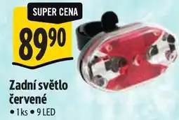 Albert Zadní světlo červené nabídka