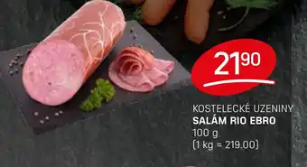 Flop Kostelecké Uzeniny Salám Rio ebro nabídka
