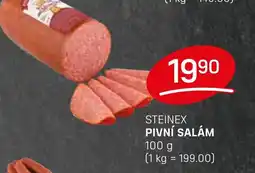 Flop Steinex Pivní salám nabídka