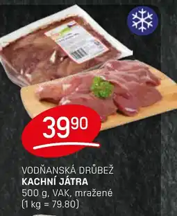 Flop Vodňanská drůbež Kachní játra nabídka