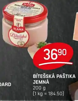 Flop Bítešská Paštika jemná nabídka
