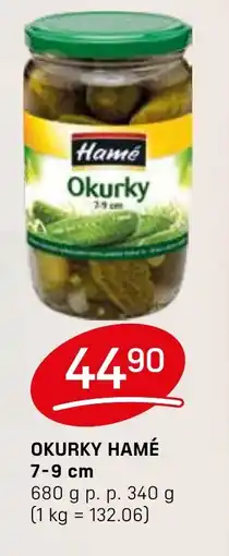 Flop Okurky Hamé nabídka