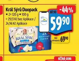 Albert Král sýrů duopack nabídka