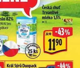 Albert Trvanlivé mléko 1,5% nabídka