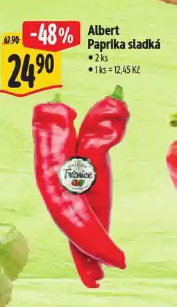 Albert Paprika sladká nabídka