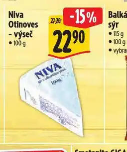 Albert Niva otinoves - výseč nabídka