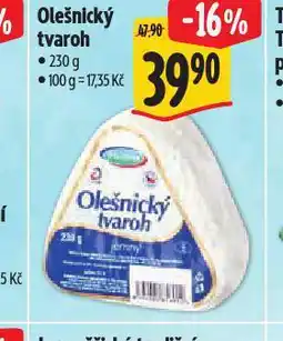 Albert Olešnický tvaroh nabídka