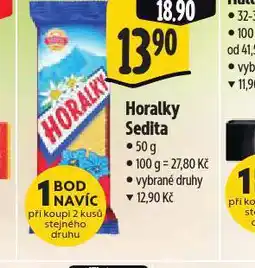 Albert Horalky sedita nabídka