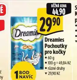 Albert Dreamies pochoutky pro kočky nabídka