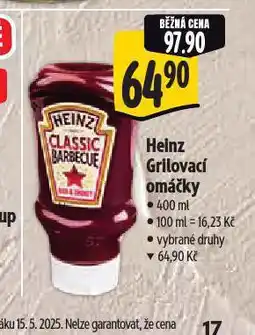 Albert Heinz grilovací omáčky nabídka