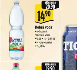 Albert Dobrá voda ochucená nabídka