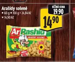 Albert Arašídy solené nabídka