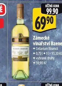 Albert Zámecké vinařství bzenec nabídka