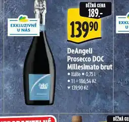 Albert Deangeli prosecco doc millesimato brut nabídka