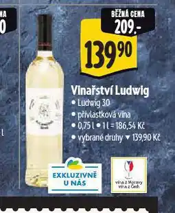 Albert Vinařství ludwig nabídka