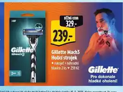 Albert Gillette mach3 holicí strojek nabídka