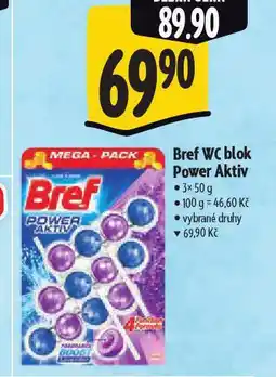 Albert Bref wc blok power aktiv nabídka