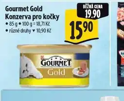 Albert Gourmet gold konzerva pro kočky nabídka