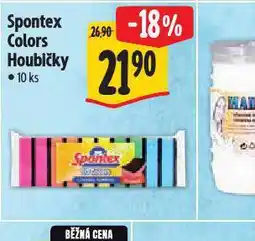 Albert Spontex colours houbičky nabídka