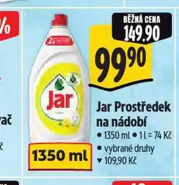 Albert Jar prostředek na nádobí nabídka