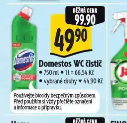 Albert Domestos wc čistič nabídka