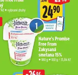 Albert Free from zakysaná smetana 15% nabídka