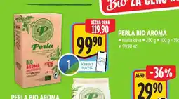 Albert Perla bio aroma mletá káva nabídka