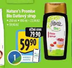 Albert Bio datlový sirup nabídka