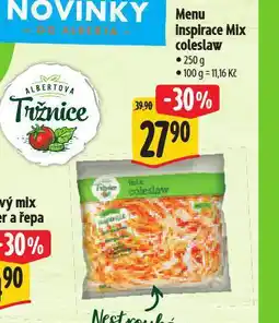 Albert Menu inspirace mix coleslaw nabídka