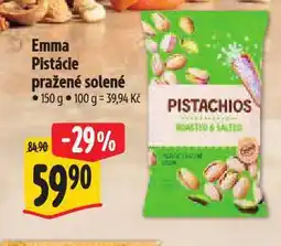 Albert Emma pistácie pražené solené nabídka